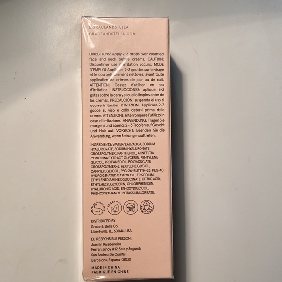 Grace and Stella hyaluronic acid - Picture 2 of 2